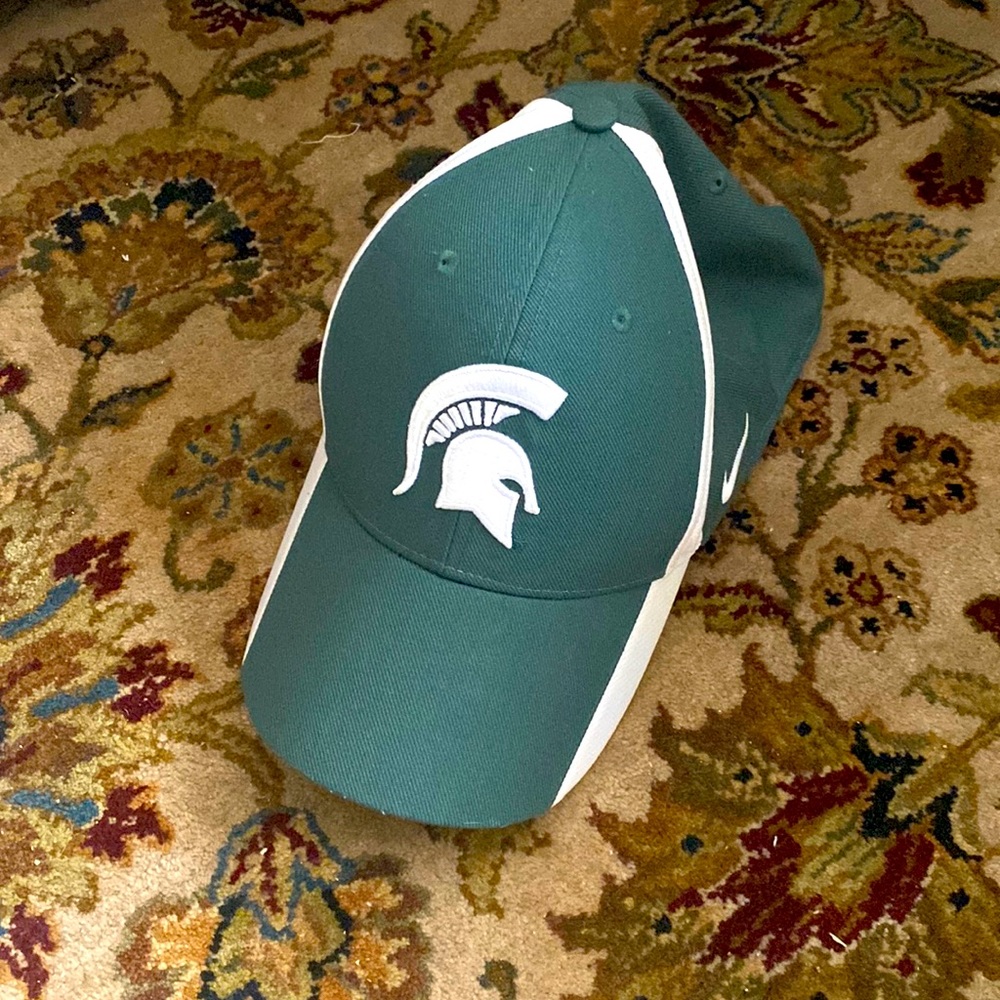 Michigan State Spartans Nike Baseball Cap Hat One Size Fits Most